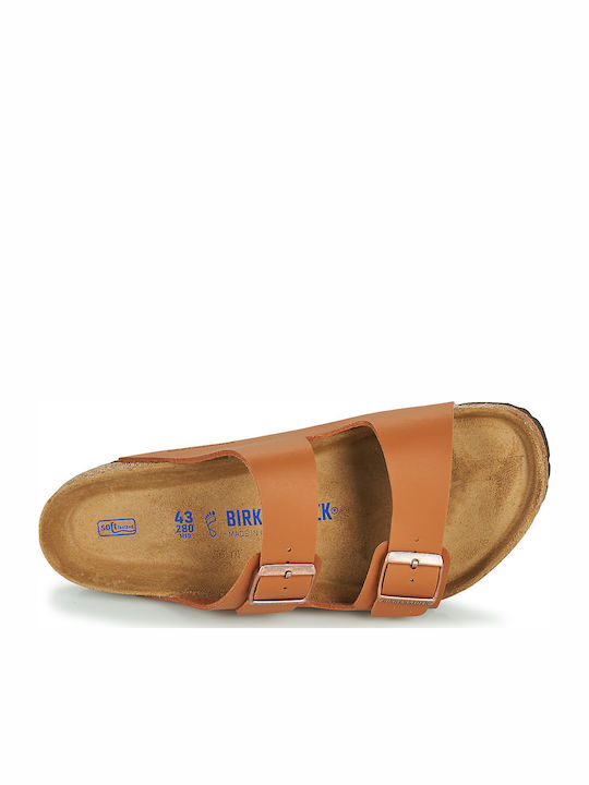 Arizona Soft Footbed Birko-Flor Мъжки сандали Ginger Brown Нормална Пасват