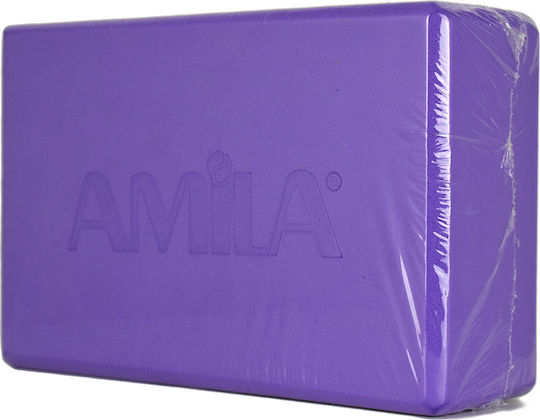 AMILA Yoga Block Μωβ