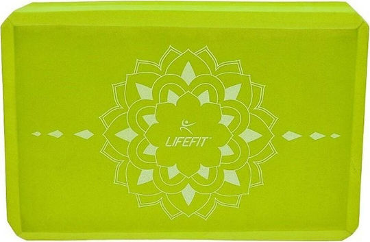 Lifefit Boga Yoga Block Πράσινο
