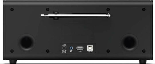 HAMA Аудиосистема 1 DR1550CBT 00054874 6W с CD / Цифрови медии Player и Bluetooth Черен