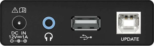 HAMA Аудиосистема 1 DR1550CBT 00054874 6W с CD / Цифрови медии Player и Bluetooth Черен