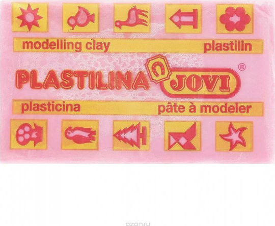 Jovi Basic 5 Κουτί Πλαστελίνης για 3+ Ετών (Διάφορα Χρώματα)