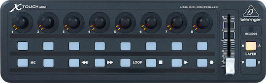 Behringer Midi Controller X-Touch Mini σε Μαύρο Χρώμα