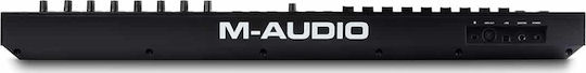 M-Audio Midi Keyboard Oxygen PRO 49 με 49 Πλήκτρα σε Μαύρο Χρώμα