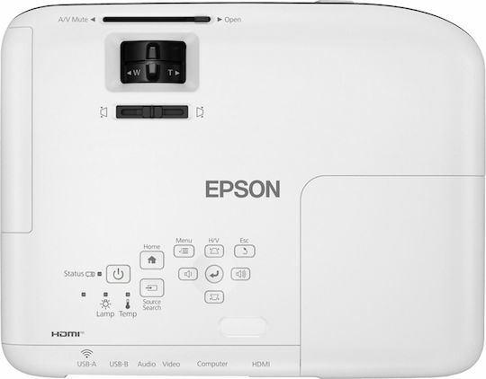 Epson EB-W51 V11H977040 Projector 3LCD Απλής Λάμπας με Ενσωματωμένα Ηχεία