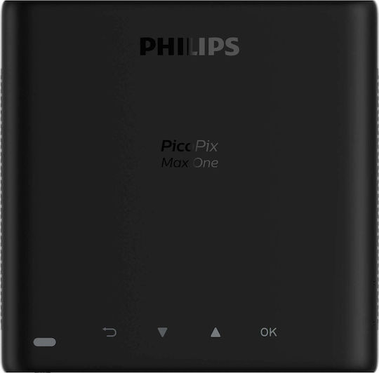 Philips PicoPix Max One Преносим (Мини) Проектор DLP Full HD LED Източник на Светлина с Вградени Говорители PPX520/INT