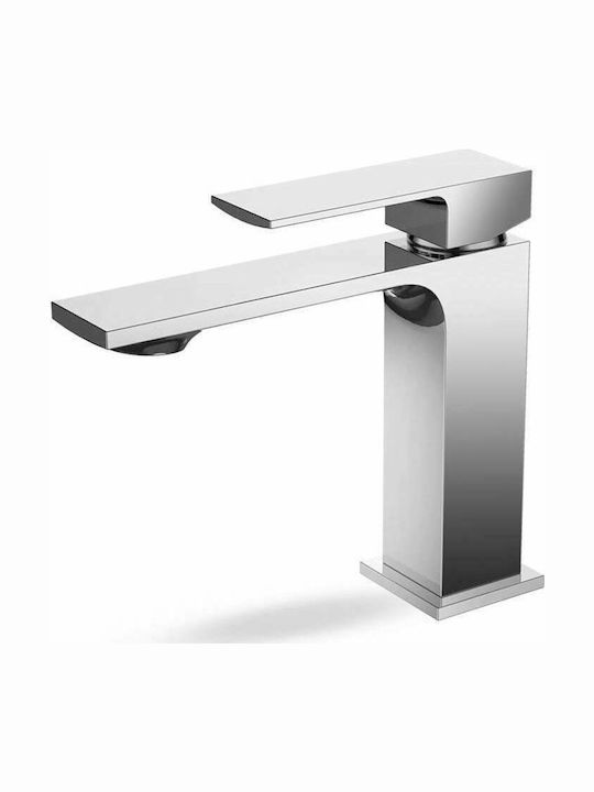 Acquanet Square Αναμεικτική Μπαταρία Νιπτήρα Χρωμέ