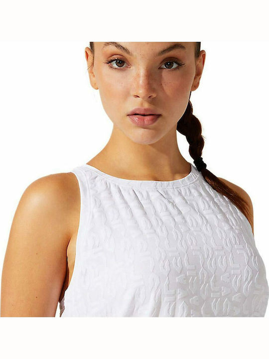 Women's Crop Top Sleeveless White