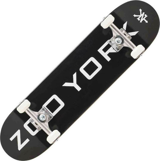 Zoo York OG 95 Logo Block 8" Complete Shortboard Μαύρο