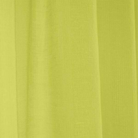 Lino Home Κουρτίνα με Τρέσα Line 201 Lemon 145x295εκ.