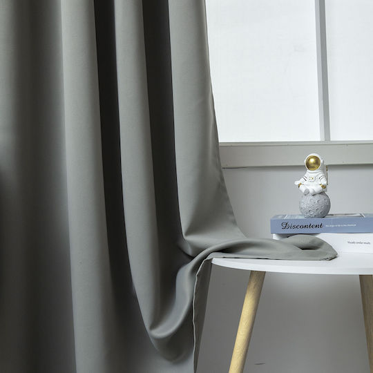 Beauty Home Verdunkelung Mit Grommets Anthrazit 140x270cm
