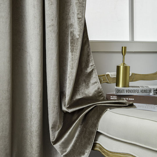 Beauty Home Verdunkelung Mit Grommets Beiges 140x270cm