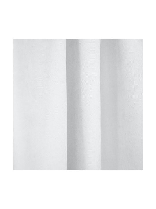 Lino Home Curtain with Pencil Pleat Renas 93 Ecru 300x280cm