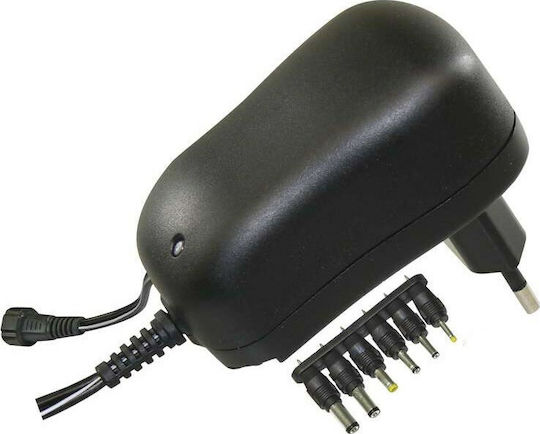 Minwa Universal Power Adapter Adjustable Voltage 3 to 12V 1A with Power 12W with Plug Set (MW 3K10GS)