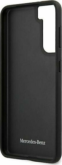 Mercedes-Benz Dynamic Leather Back Cover Piele Negru (Galaxy S21 5G)