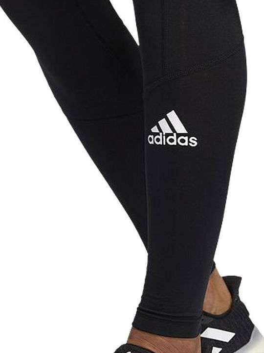 adidas Techfit Ανδρικό Αθλητικό Κολάν Compression Μακρύ Μαύρο