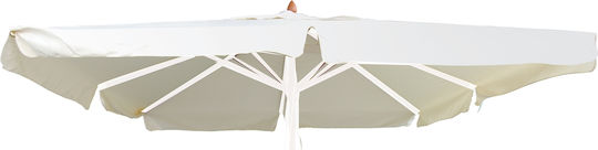 Woodwell Soleil Replacement Umbrella Fabric Ecru 3x3m