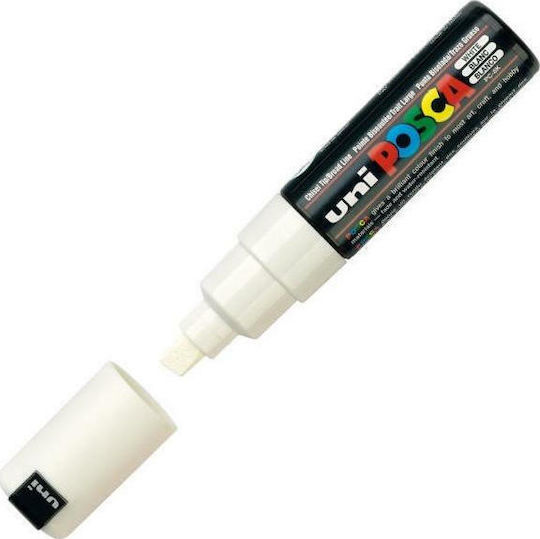 Posca PC-8K Permanent Marker 8mm White