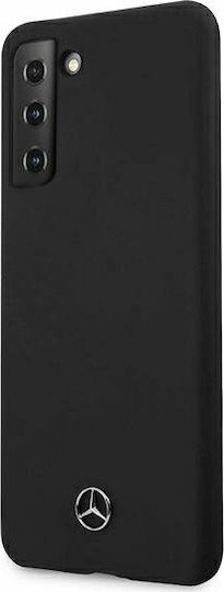 Mercedes-Benz Silicone Line Back Cover Σιλικόνης Μαύρο (Galaxy S21 5G)