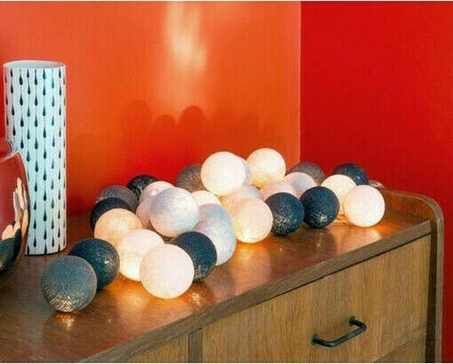 La Case de Cousin Paul Kids Wall Light Garland Led Plastic Brooklyn