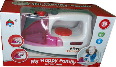 Kids Household Appliance Ηλεκτρικό Σίδερο με Φως for 3+ Years Old