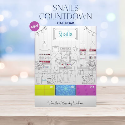 Snails Paris Beauty Salon Countdown Calendar Joc de Manichiură