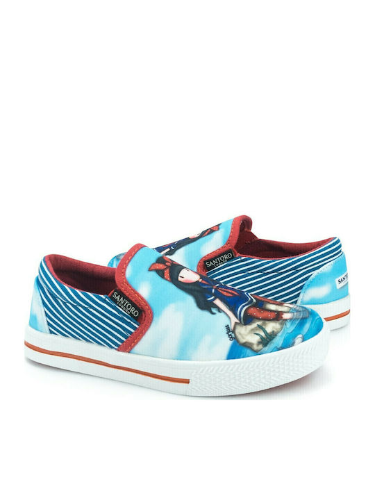 Slip Ons SA0850IC Kinder Sneakers Slip-on Blau