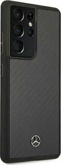 Mercedes-Benz Dynamic Line Back Cover Πλαστικό Μαύρο (Galaxy S21 Ultra 5G)