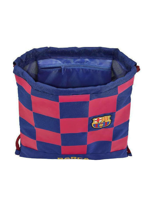 Safta Barcelona Kinder Rucksack Beuteltasche Blau