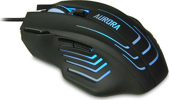 iBox Aurora A-2 RGB Gaming Mouse 6400 DPI Negru