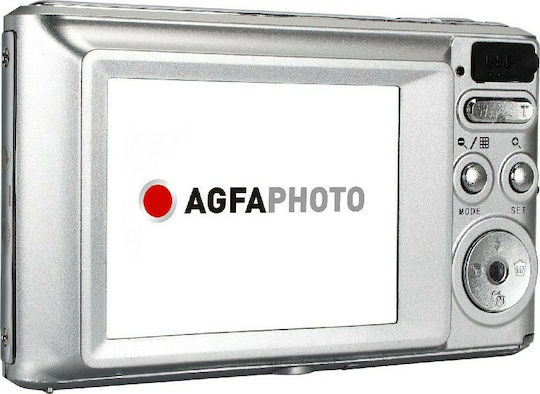 AgfaPhoto DC5200 Kompaktkamera 21MP Optischer Zoom 8x Silber