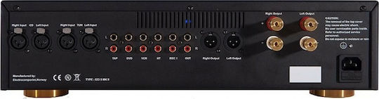 Electrocompaniet ECI 5 MKII Ολοκληρωμένος Ενισχυτής Hi-Fi Stereo 200W/4Ω 120W/8Ω Μαύρος