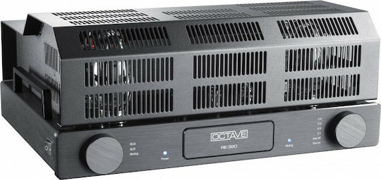 Octave RE 320 Rohr Leistungsverstärker Hi-Fi-Verstärker Stereo 75W/4Ω Schwarz