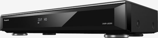 Panasonic Blu-Ray Player DMR-UBS90 DMR-UBS90EGK Built-in WiFi with Blu-Ray/DVD Recording and USB Media Player Capability Black