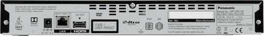 Panasonic Blu-Ray Player DP-UB154 DP-UB154EG-K with USB Media Player Capability Black