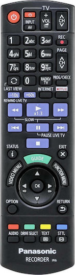 Panasonic Blu-Ray Player DMR-UBS70EGS Built-in WiFi with Blu-Ray/DVD Recording and USB Media Player Capability Black