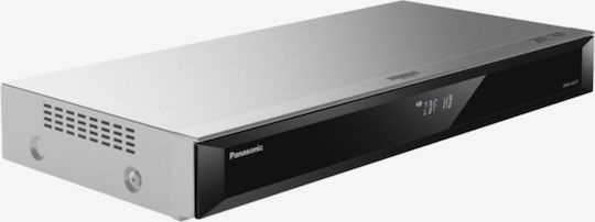 Panasonic Blu-Ray Player DMR-UBC70 DMR-UBC70EGS Built-in WiFi with Blu-Ray/DVD Recording and USB Media Player Capability Silver