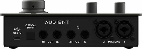 Audient iD14 MKII Εξωτερική Επαγγελματική Κάρτα Ήχου με Σύνδεση USB