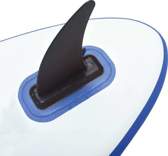 vidaXL Set Inflatable SUP Board / Windsurf with Length 3.3m Blue