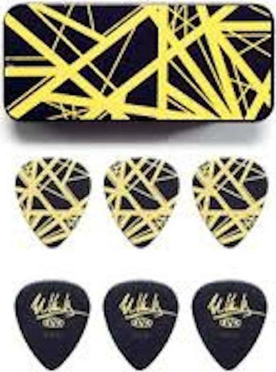 Dunlop Guitar Picks EVH Pick Tin VH II Thickness 0.60mm Set 6pcs