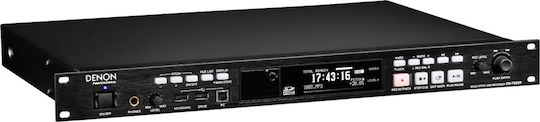 Denon Stereo Ψηφιακός Εγγραφέας Rack Ρεύματος για Εγγραφή σε Κάρτα Μνήμης