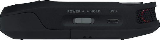 Roland R-07 Stereo Ψηφιακός Φορητός Εγγραφέας Μπαταρίας για Εγγραφή σε Κάρτα Μνήμης με Διάρκεια Εγγραφής 15 Ώρες και Τροφοδοσία USB Black