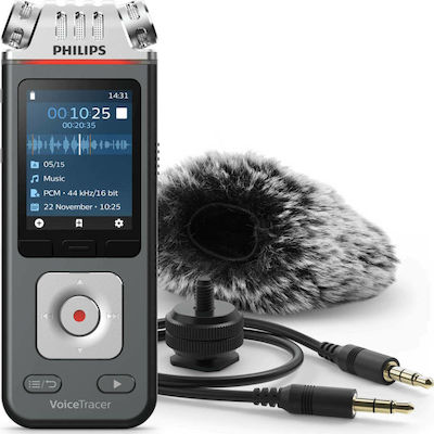 Philips Voice Recorder DVT7110 with Internal Memory 8GB