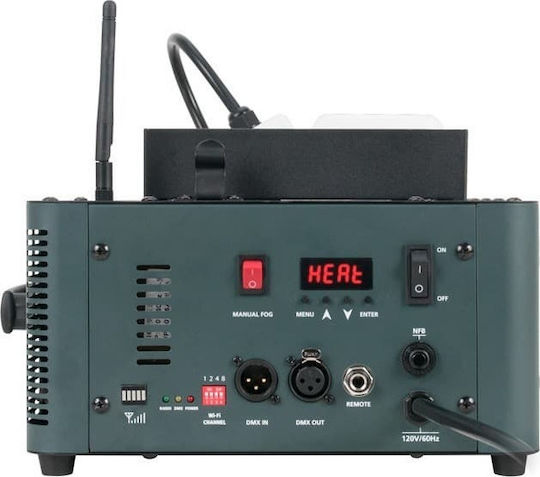American DJ Fog Fury Jett Pro Μηχανή Καπνού LED 1450W με Ασύρματο Χειριστήριο και Δυνατότητα Σύνδεσης με Κονσόλα Φωτισμού