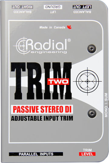 Radial Trim-Two Παθητικό DI Box 2 Καναλιών