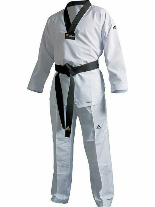 adidas Fighter III Stripes Taekwondo Dobok Adults/Kids White