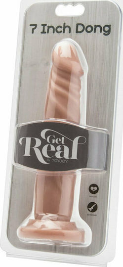 ToyJoy Get Real Dong Realistisches Dildo Mit Saugnapf Flesh 20cm