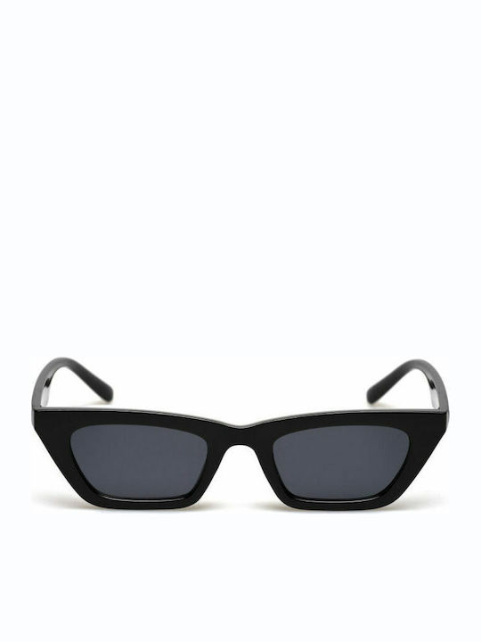 AV Sunglasses Karen Women's Sunglasses with Black Plastic Frame and Polarized Lens