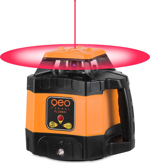 Geo Fennel Gmbh FL 220HV Самонивелиращо Въртящо се Лазерен нивелир Червен лъч