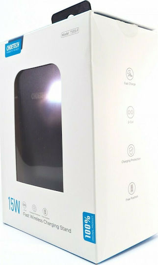 Choetech Încărcător Wireless (Qi Pad) 15W Negruς (T555-F)